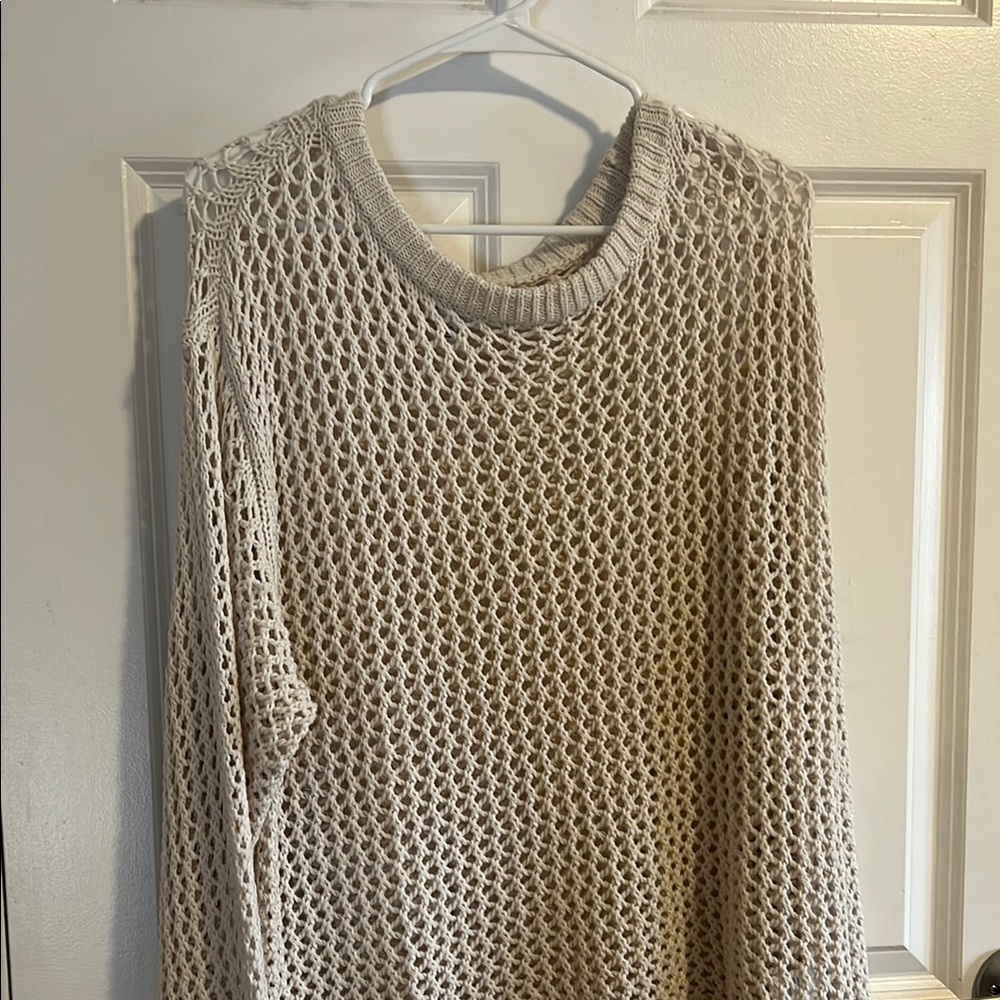 PACSUN LA HEARTS FISHNET SWEATER